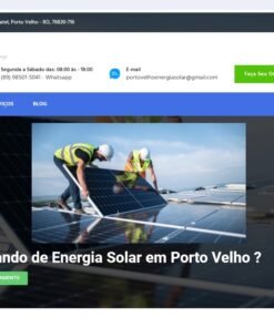 Site de Energia Solar Porto Velho (2ª posição na busca do google)