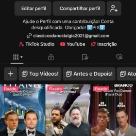 "Clássicos da Nostalgia" Tiktok - Kwai - YouTube. Total de seguidores 596k e atualizando.