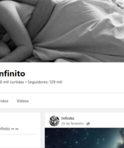 Facebook Página Infinito Oficial com 127 mil seguidores