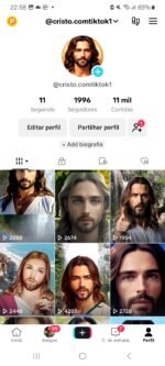 CONTA TIKTOK 1996 SEGUIDORES, DIREITO A LIVE, EXCELENTE PARA INICIANTES