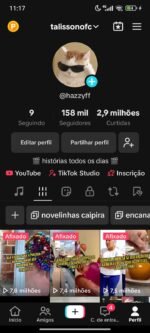 TIKTOK Dark Monetizado com 158 Mil Seguidores - Imagem 2