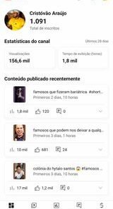 CANAL NOVO COM ENGAJAMENTO TOP (1090 INSCRITOS)