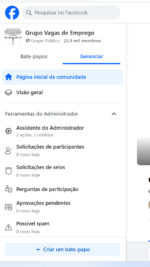 Grupo de Empregos Facebook - 23K de membros