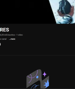 Canal do YouTube com 6350 Inscritos