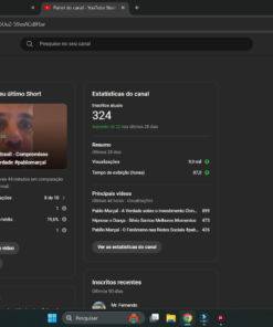 CANAL DARK DE CORTES - 324 INCRITOS - PEGANDO VIEWS MUITO RÁPIDO - GRANDE POTÊNCIAL DOS VÍDEOS VIRALIZAR