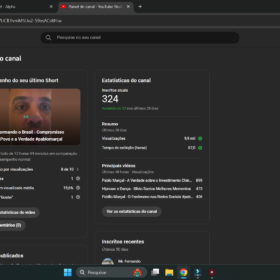 CANAL DARK DE CORTES - 324 INCRITOS - PEGANDO VIEWS MUITO RÁPIDO - GRANDE POTÊNCIAL DOS VÍDEOS VIRALIZAR