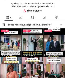 TikTok 10,500 Seguidores pronto pra monetizar