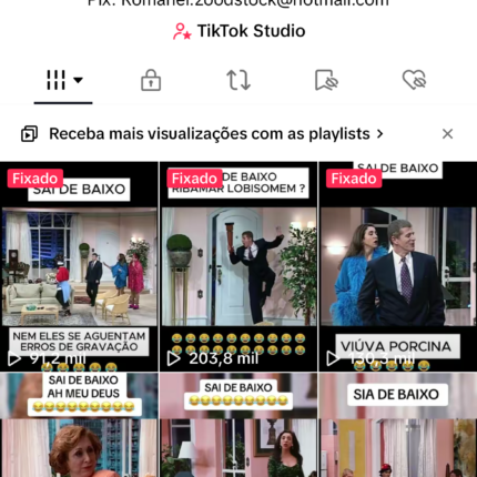 TikTok 10,500 Seguidores pronto pra monetizar