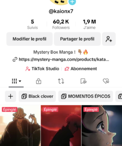 Conta tiktok 61k