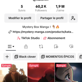 Conta tiktok 61k