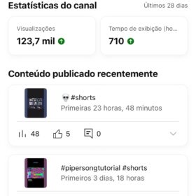 CANAL NÃO MONETIIZADO 5,43 mil inscritos • 370 vídeos DE JOGOS DE VIDEOGAME. CANAL COM MUITO POTENCIAL DE CRESCIMENTO!!