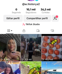 TikTok 10,1 K e 36,5K likes