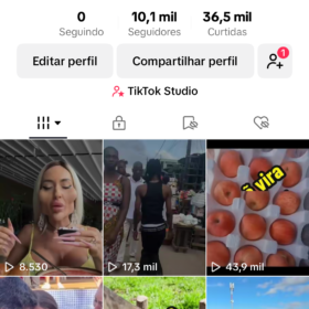 TikTok 10,1 K e 36,5K likes
