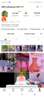 Conta Kwai com 1500 seguidores não monetizado - Achadinhos Produtos - Imagem 2