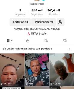 Conta tik tok monetizado 81.4K Seguidores 561.7K Curtidas