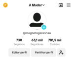 Conta Tik Tok: + 63 MIL Seguidores e +781 MIL Curtidas! - Imagem 2