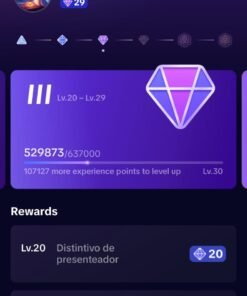 conta presentiador tiktok level 29