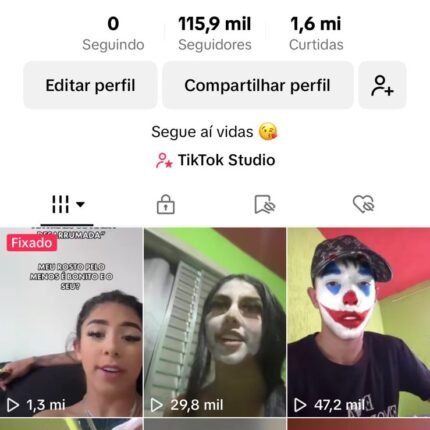 Conta Tiktok Monetizado com 115k de seguidores reais