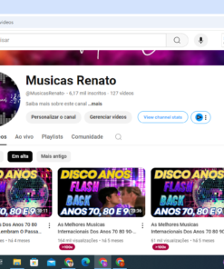 Canal com Grande potencial de ganhos no Youtube com mais de 6 mil inscritos