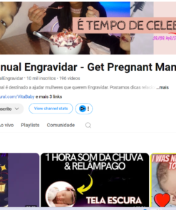 Canal com mais de 10 Mil Inscritos e ótimo Nicho Gravidez - Bebê
