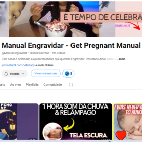 Canal com mais de 10 Mil Inscritos e ótimo Nicho Gravidez - Bebê