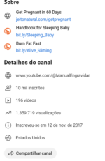 Canal com mais de 10 Mil Inscritos e ótimo Nicho Gravidez - Bebê - Imagem 2
