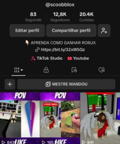 TIKTOK MONETIZADO 12K - Viralizando, conta criada e monetizada em menos de 30 dias. PRONTA PARA VIRALIZAR ⬆️💸