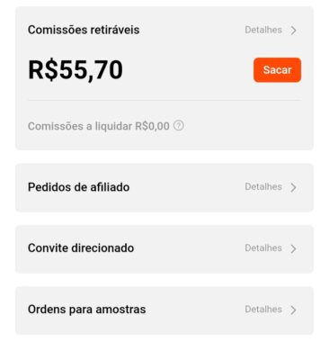 Conta do kwai para ganhar dinheiro com 2500 seguidores - Imagem 3