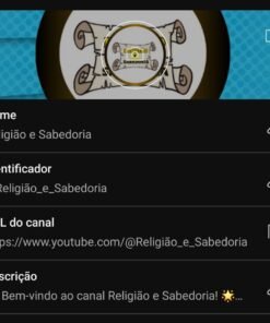 Religião e Sabedoria • 22,6 mil inscritos