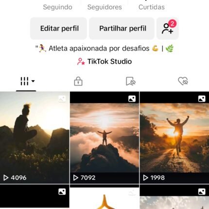 CONTA DO TIKTOK COM 10K SEGUIDORES BRASILEIROS TOTALMENTE ENGAJAVEIS