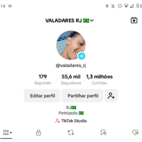 Vendo perfil do Tik Tok 55k seguidores