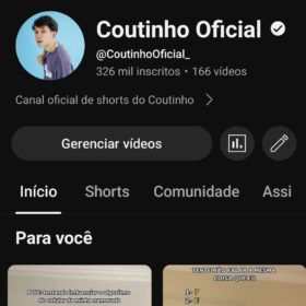 Canal YouTube Monetizado com 404 Mil Inscritos