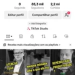TIKTOK CORTES DA FIRMA 88.3K Seguidores 2.3M Curtidas - Imagem 2