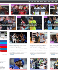 💰Super Promoção💰Blog 100% automático💵 Ganhe em Dólar💵 3 a 6 postagens/dia💵tema SUPER PROCURADO ESPORTES, NBA, NFL, Tênis, Futebol, Corrida