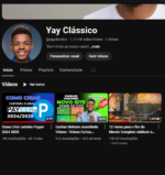 CANAL YOUTUBE 1100 INSCRITOS FALTANDO APENAS HISTORICO PARA MOETIZAR