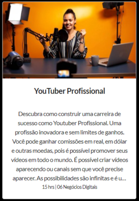 Plataforma de CURSOS  - Youtube, Marketing Digital, I.A, Canva, Office, ADS, Etc  (Adeus CLT - O Netflix dos Cursos) - Imagem 4