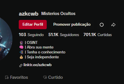 Conta 51K+ Tiktok MONETIZADA