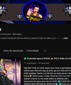 CANAL de quase 35k de Inscritos MONETIZADO