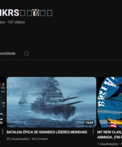 Canal do YouTube, 302 inscritos