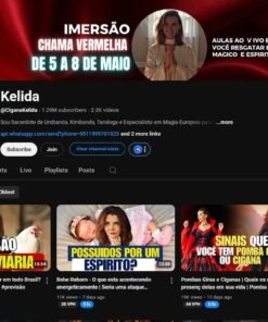 Canal no Youtube MONETIZADO @CiganaKelida • 1.29M Inscritos• 2.3K videos Postados