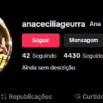 CONTA TIKTOK | 4,4K+ SEGUIDORES | 2,6+ CURT | PRÓXIMA DA MONETIZAÇÃO | PERFIL EM CRESCIMENTO 🚀 