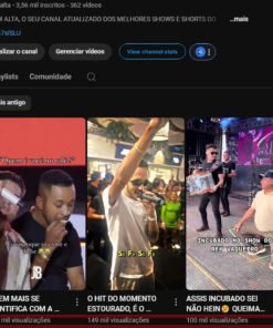 CANAL DE MÚSICA (SHORTS) +2,5 MILHÕES DE VISUALIZAÇÕES COM 6k DE INSCRITOS
