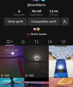 Conta Monetizada no TikTok 46k