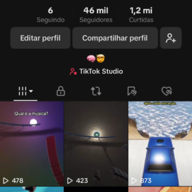 Conta Monetizada no TikTok 46k