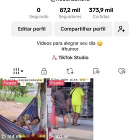 Conta Tikto 87k Risos Dahora