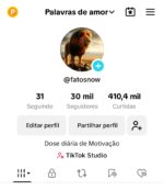 TIKTOK COM 30 mil Seguidores MONETIZADA