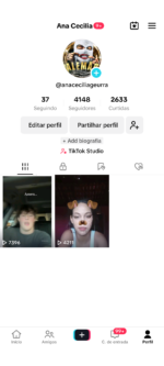 TIKTOK NO DESAPEGO , CONTA CRESCENDO MUITO ESTA FÁCIL DE MONETIZAR 4436 Seguidores 2633 Curtidas