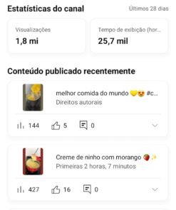 Canal no YouTube quase Monetizado 9,76 mil inscritos • 101 vídeos