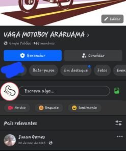 (03)TRÊS GRUPOS do Facebook com 410, 210 e 97 Membros