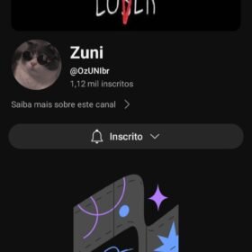 Canal limpo YouTube com + de 1k de inscritos